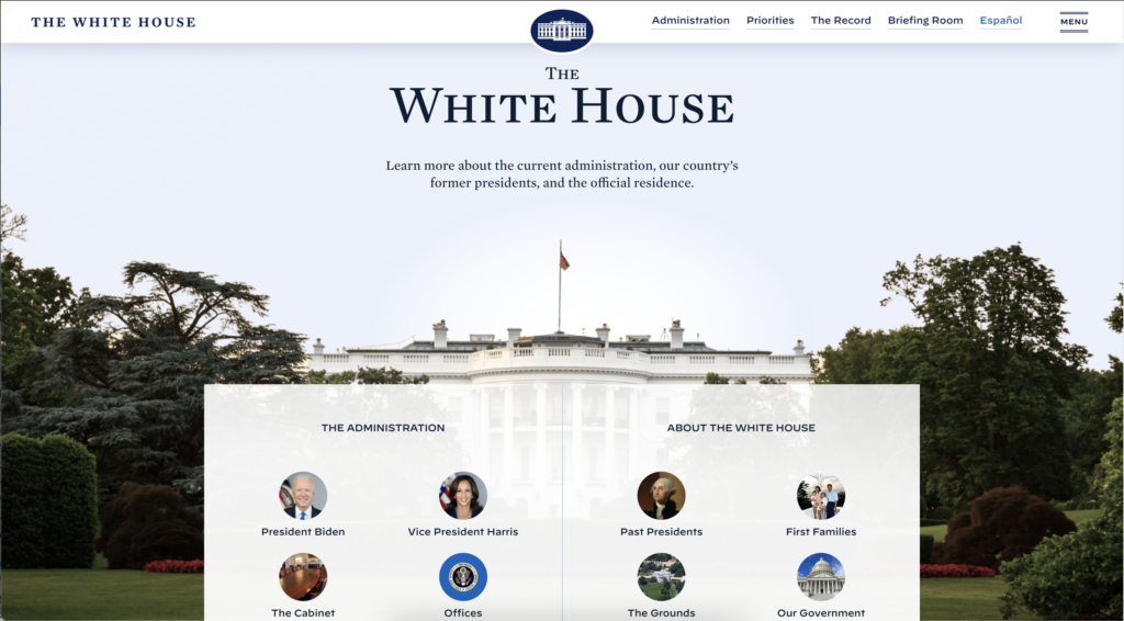 White House website